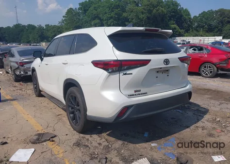 2022 Toyota Highlander L from USA, damaged, VIN 5TDCZRAH3NS551099